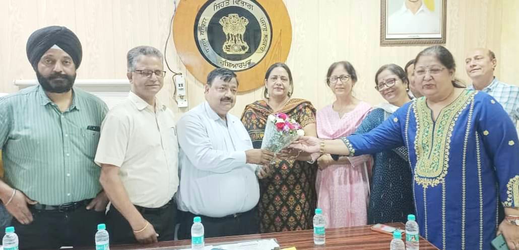 Dr. Pawan Kumar took over the post of Civil Surgeon Hoshiarpur